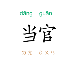 当官