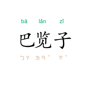 巴览子