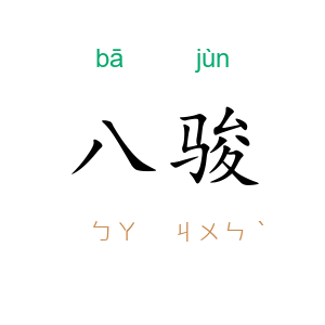 八骏