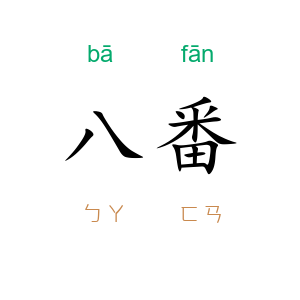 八番