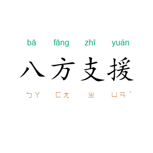 八方支援