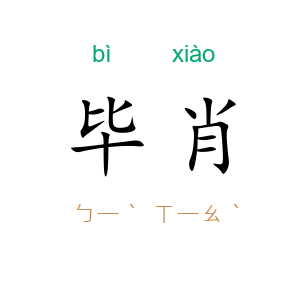 毕肖