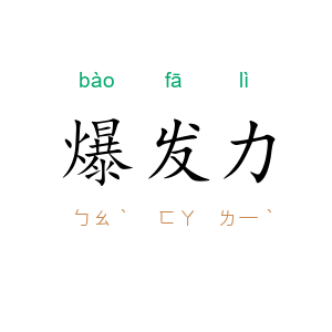 爆发力
