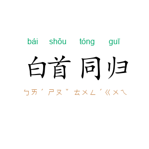 白首同归