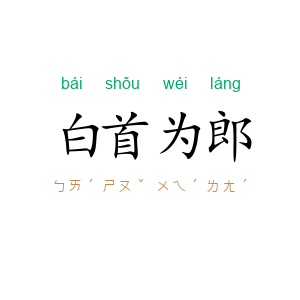 白首为郎