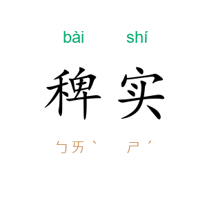 稗实