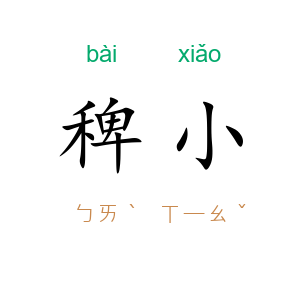 稗小