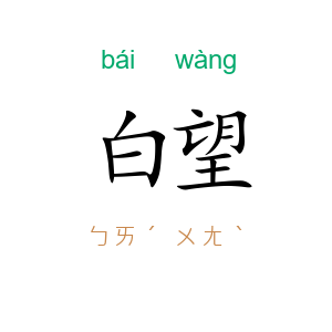 白望