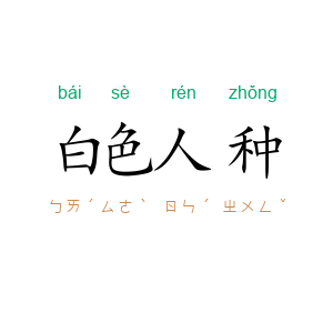 白色人种