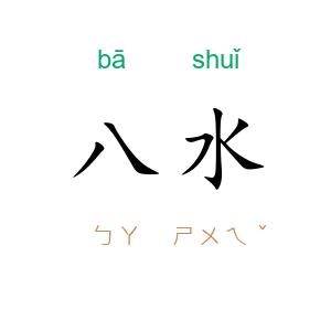八水
