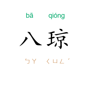 八琼