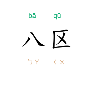 八区