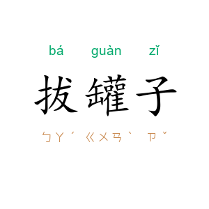 拔罐子