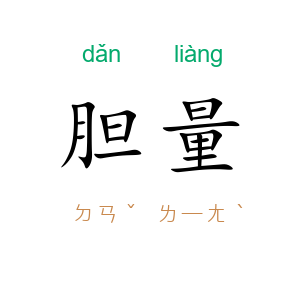 胆量