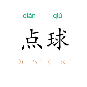 点球