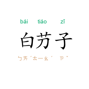 白芀子