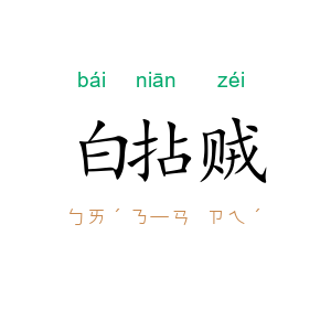 白拈贼
