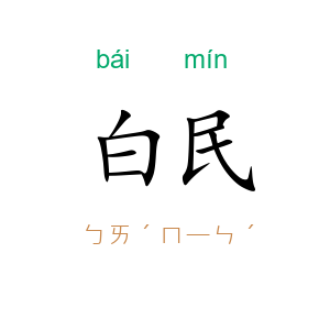 白民