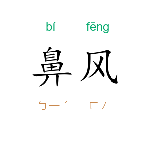 鼻风
