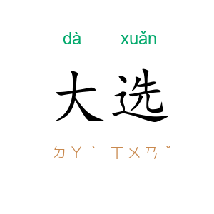 大选