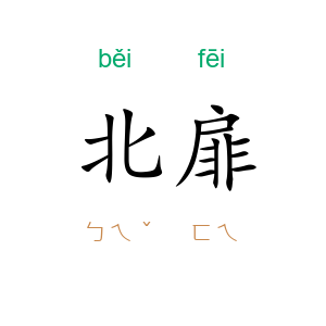 北扉