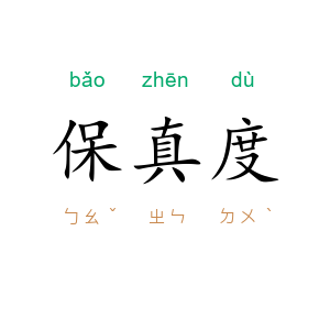 保真度