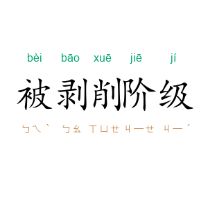 被剥削阶级