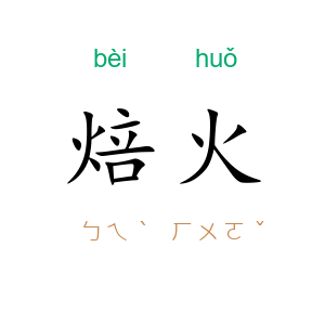 焙火