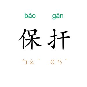 保扞