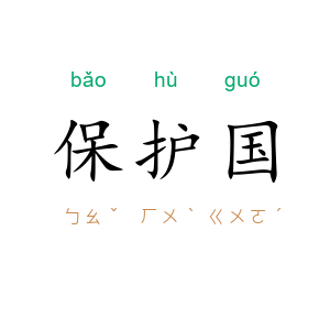 保护国