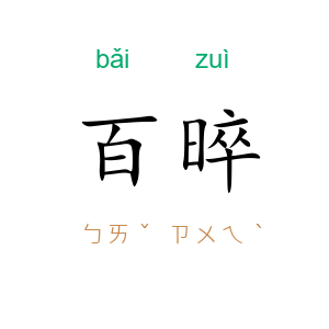 百晬
