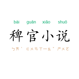 稗官小说
