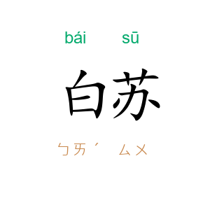 白苏