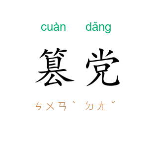 篡党