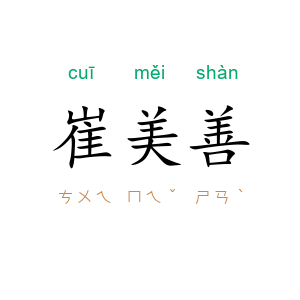崔美善