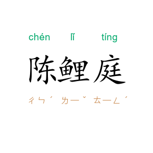 陈鲤庭