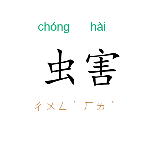 虫害