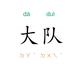 大队