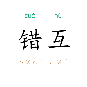错互