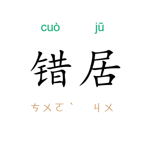 错居