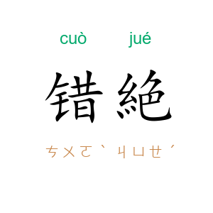 错絶
