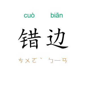 错边