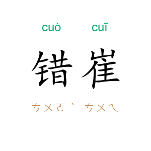 错崔