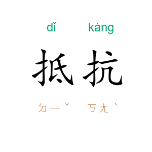 抵抗
