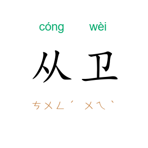 从卫
