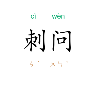 刺问