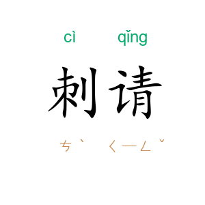 刺请