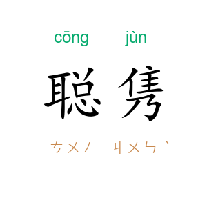 聪隽