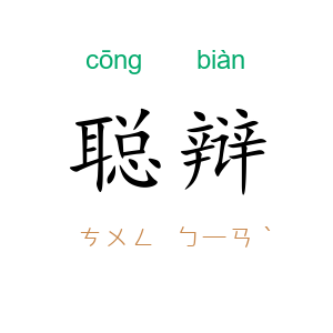 聪辩