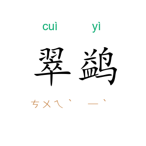 翠鹢
